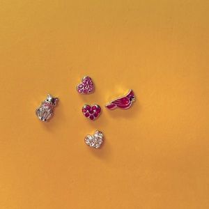 Custom listing / 5 Origami owl charms